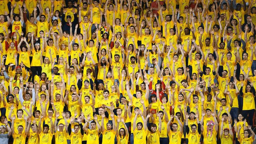 Student section
