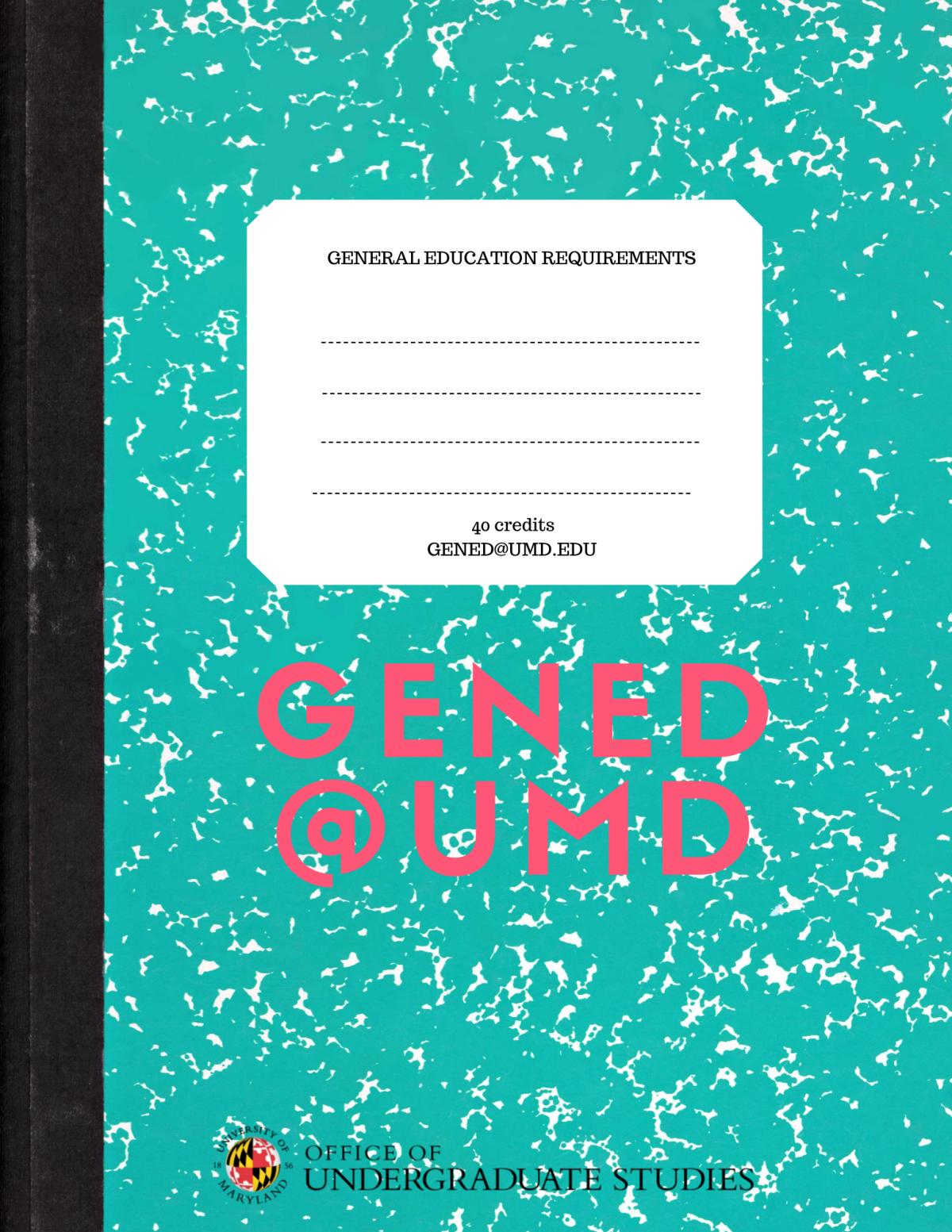 cover of gen folder folder, looks like composition book