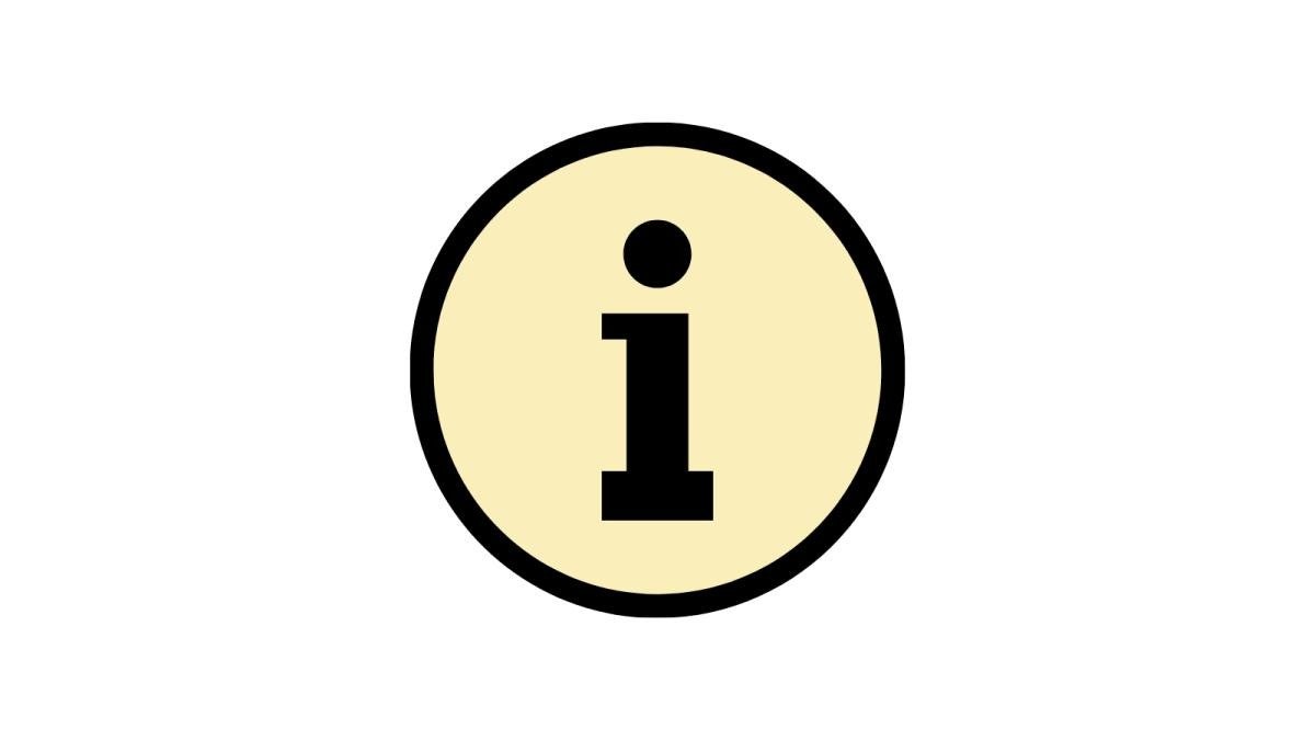 information icon